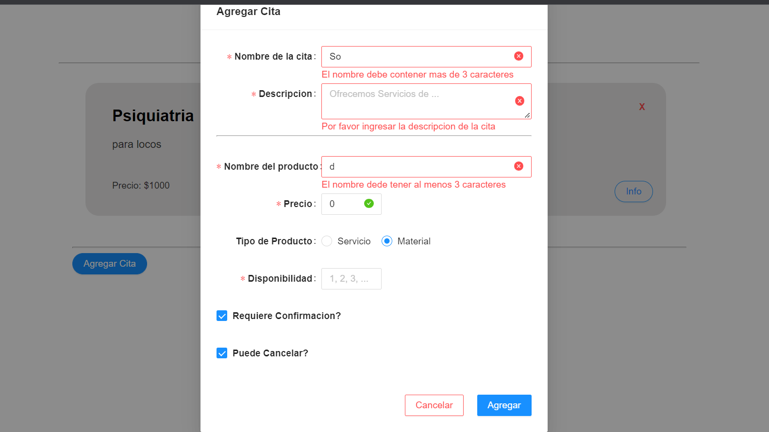 Project screenshot 2